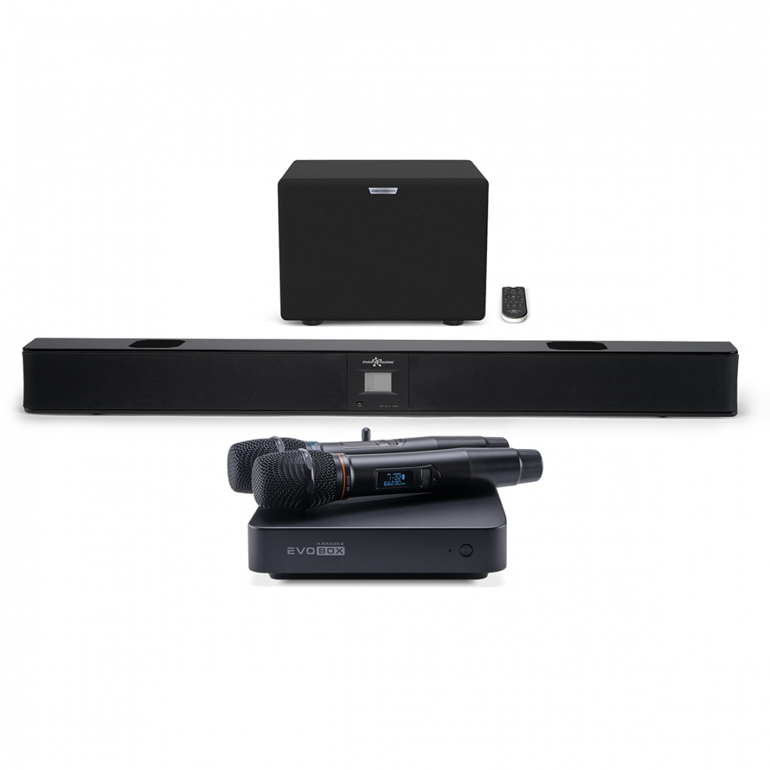 караоке-комплект EVOBOX Plus + EvoSound Bar (саундбар с караоке) в Алуште