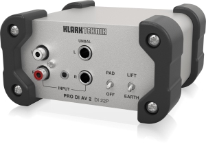 Klark Teknik DI 22P пассивный стерео директ-бокс в Алуште