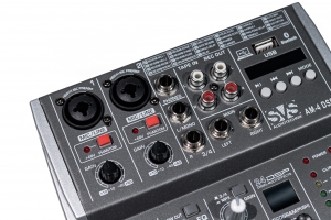 SVS Audiotechnik mixers AM-4 DSP Аналоговый микшерный пульт, 4-канала в Алуште